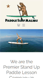 Mobile Screenshot of paddlesurfmalibu.com